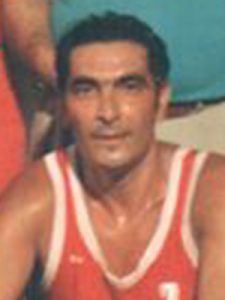 Una vecchia foto di Zuccalà con la maglia della squadra vizzinese